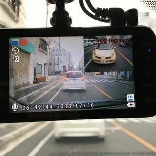 ドライブレコーダー取付 販売 バックカメラ機能付です