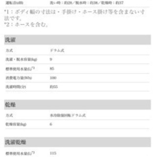 ドラム式洗濯機
