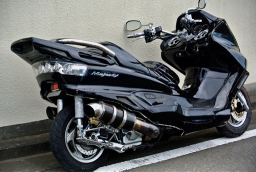 YAMAHA マジェスティ】外装コーティング加工済み！！鉄板フルカスタム！！