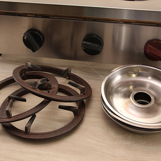 マルゼン 業務用 ガスコンロ 3口 都市ガス用 13A M-603B ガステーブル