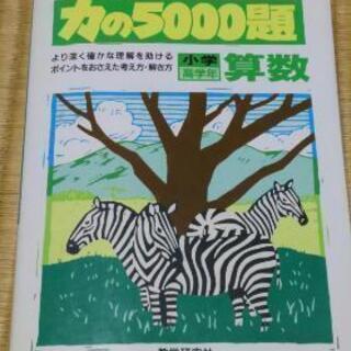 算数の本(力の5000題)