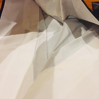本場鹿児島大島紬 着物 珍品！横段にカトレア