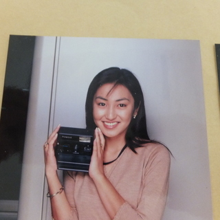 矢田亜紀子さんの写真とネガフィルム