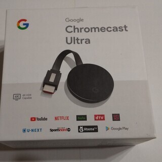 Chromecast Ultra （クロームキャスト ウルトラ）...