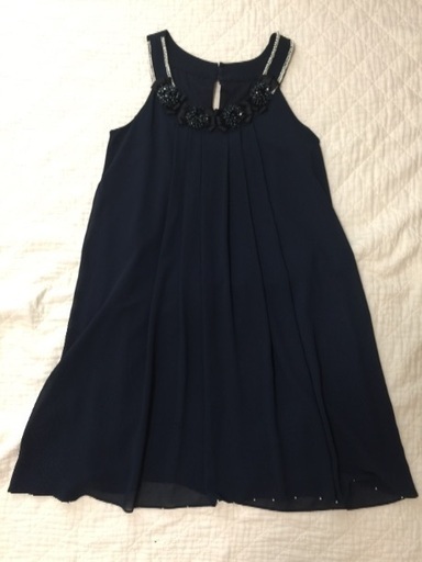 フォーマルワンピース 結婚式ドレス ネイビー マタニティにも たんさん 大橋の服 ファッションの中古 古着あげます 譲ります ジモティーで不用品の処分