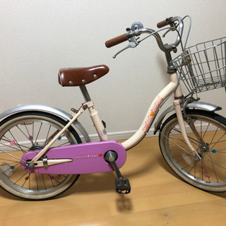 (取引き中)女の子の子供用自転車 18インチ 無料‼️
