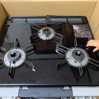 リンナイ 3口 ビルトインコンロ ガス