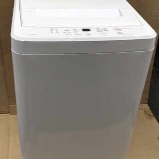 ＜美品＞無印良品・全自動洗濯機・AQW-MJ60 6kg 