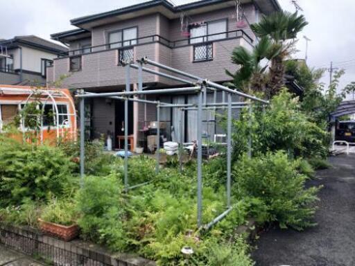 パイプ小屋の材料 used スティールパイプ