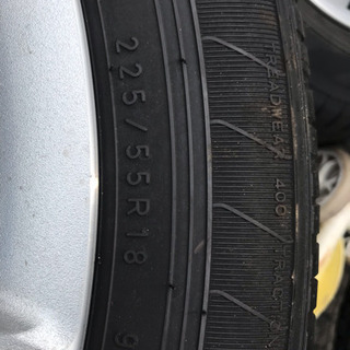 三菱DELICA 用アルミホイール付きタイヤ★取り付け無料★