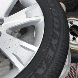 三菱DELICA 用アルミホイール付きタイヤ★取り付け無料★