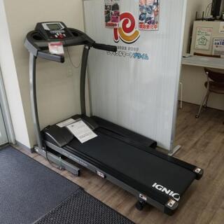 7/6店）IGNIO ランニングマシン トレッドミル ランニングタイプ 