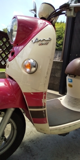 ヤマハ ビーノ SA37J 外装ひび割れあり