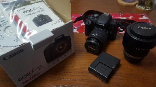 持ち運びバッグ付き✨[CANON]\n\nEOS Kiss X8i EF-S18-55 IS STM レンズキット\n\n
