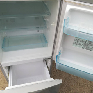 ナショナル２ドア冷蔵庫 122L 。 - 家電