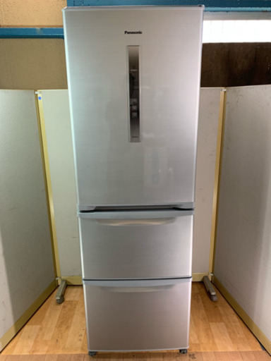 美品 Panasonic/パナソニック ノンフロン冷凍冷蔵庫 365L NR-C37CM-S