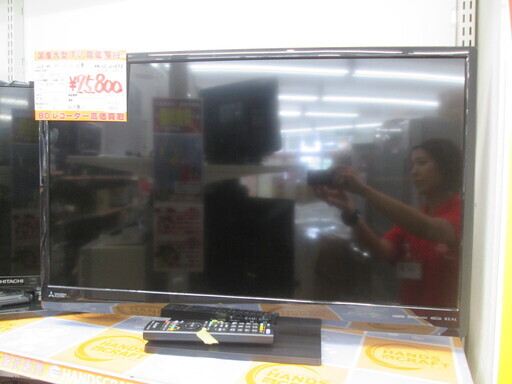 三菱　液晶テレビ　LCD-32L8B　2018年式