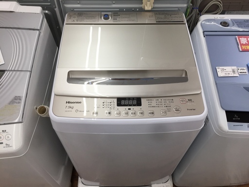 安心の6ヶ月保証つき【トレファク入間店】　Hisense 簡易乾燥機能付き洗濯機のご紹介！