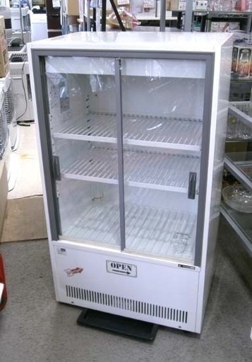 札幌 サンデン 131L 冷蔵ショーケース 2014年製 居酒屋 飲み屋 BAR 飲食店 酒屋 冷蔵庫