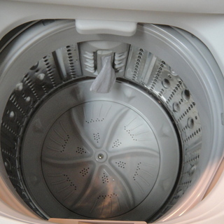 2009年製　東芝　全自動洗濯機　AW-305（W)　５㎏　ステンレス槽　分解清掃済み