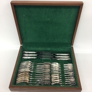 ｟中古｠Ravinet D’enfert  フランス シルバーカトラリーセット