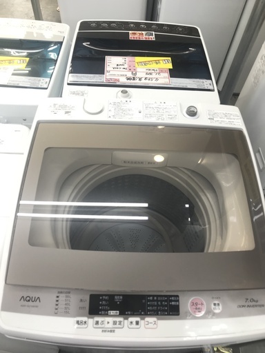 AQUA 7.0Kg洗濯機　2017年製
