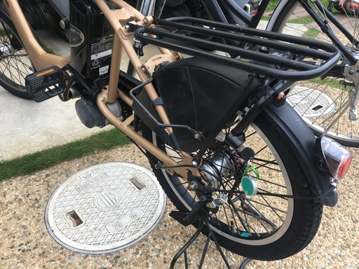 電動アシスト自転車 パナソニック ギュットアニーズ ゴールド 3段切り替え