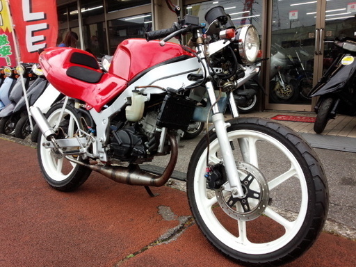 NO.2749　ＮＳ－１　水冷２サイクルエンジン　６速ギヤ　７．２馬力　ネイギット仕様　チャンバー　セパハン　レッド　☆彡