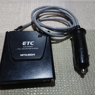 三菱　ＥＴＣ　ＥＰ－９Ｕ５８Ｖ　アンテナ一体型　音声案内　シガー...