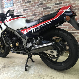 【超希少フルノーマル極上絶版車!超低走行車検付】ヤマハ FZ750 1FM GENESIS スーパースポーツ 絶好調美車 検)FZR FZX YZF VF GSX GPX Z