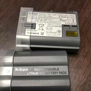 ソニー 。Nikon。バッテリー。充電器。xqdカード 。カードリーダー。