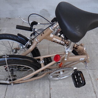 モバイルコンパクト超軽量折りたたみ自転車FLYWAY9.9　希少美品