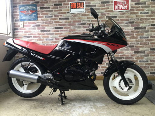 希少絶版車43ps！外装極上美車機関絶好調】ホンダ VT250FG MC15【多数