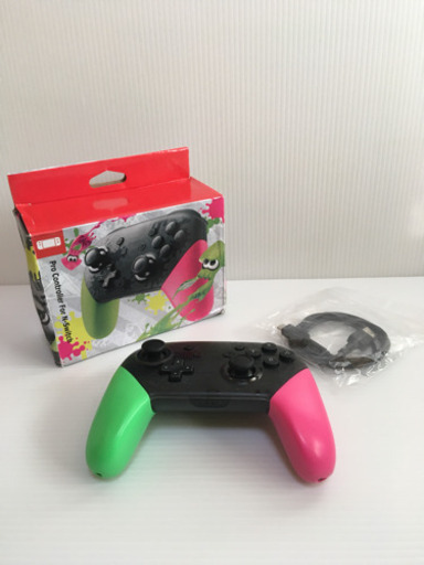 新品 任天堂 ニンテンドー Nintendo スイッチ Switch Pro コントローラー プロコン プロコントローラー スプラトゥー ちょ 郡山のテレビゲーム その他 の中古あげます 譲ります ジモティーで不用品の処分