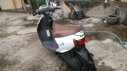 スズキレッツ4 CA45A 白 白いバイクで走り出せ！！ スズキレッツ4