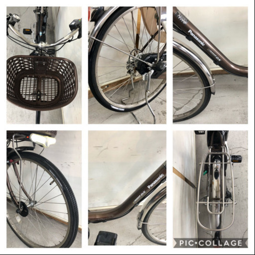 723 パナソニック ビビDX 24インチ 8ah 2本 エコナビ 電動自転車 電動