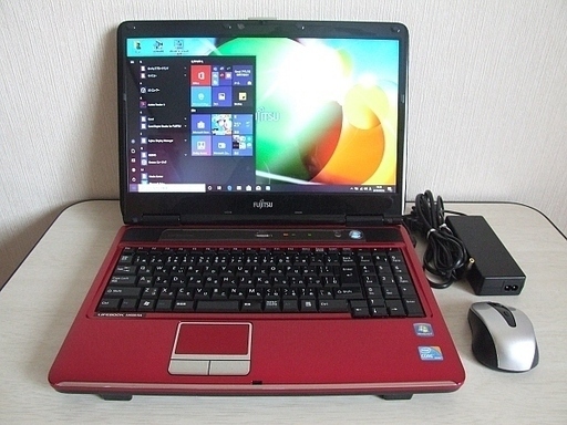 高速SSD240GB搭載 FUJITSU LIFEBOOK AH550/5Aノートパソコン　7