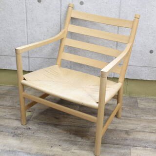 R720)【美品】カールハンセン & サン Carl Hansen & Son ラウンジチェア イージーチェア CH44 ハンス・ウェグナー アームチェア 北欧