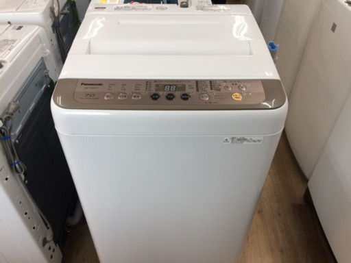 安心の1年間返金保証！panasonic（パナソニック）の全自動洗濯機です。