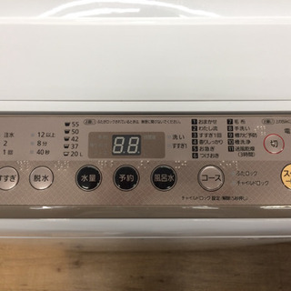 安心の1年間返金保証！panasonic（パナソニック）の全自動洗濯機です。