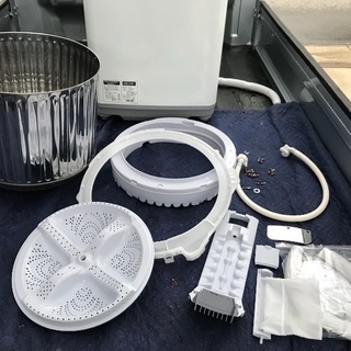 取引中高年式2018年製シャープ全自動洗濯機美品。千葉県内配送無料。設置無料。