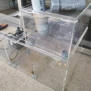 90cm水槽　オーバーフロー　水槽台など