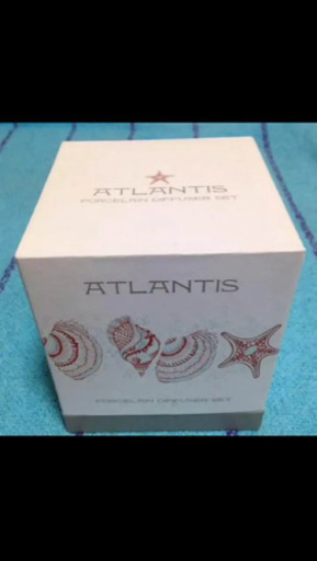 新品 アロマ ATLANTIS ディフューザー マリン シェル ホワイト セット