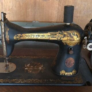 シンガー 足踏みミシン 時代物