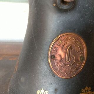 シンガー 足踏みミシン 時代物