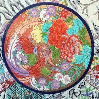 四尺の絵皿