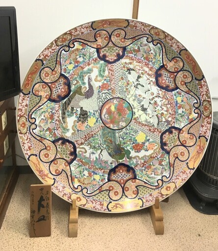 四尺の絵皿