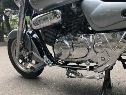 希少125cc アメリカン HYOSUNG GV125 整備済み バッテリー新品