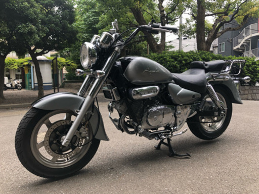希少125cc アメリカン HYOSUNG GV125 整備済み バッテリー新品