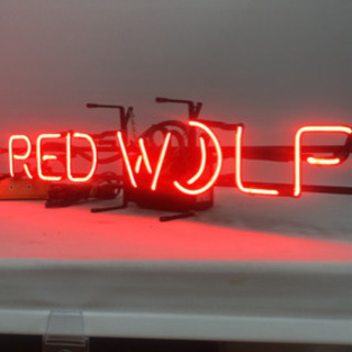 RED WOLF ネオンサイン ネオン看板